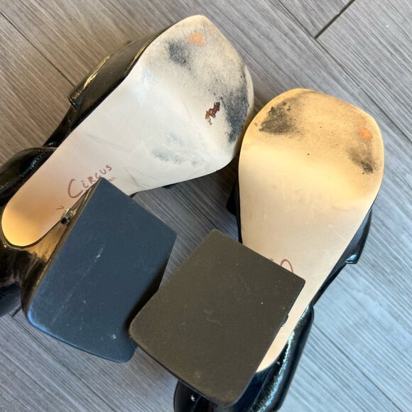 Circus by Sam Edelman Alisa Platform Sandal Black Chunky Size W7 - Picture 6 of 7